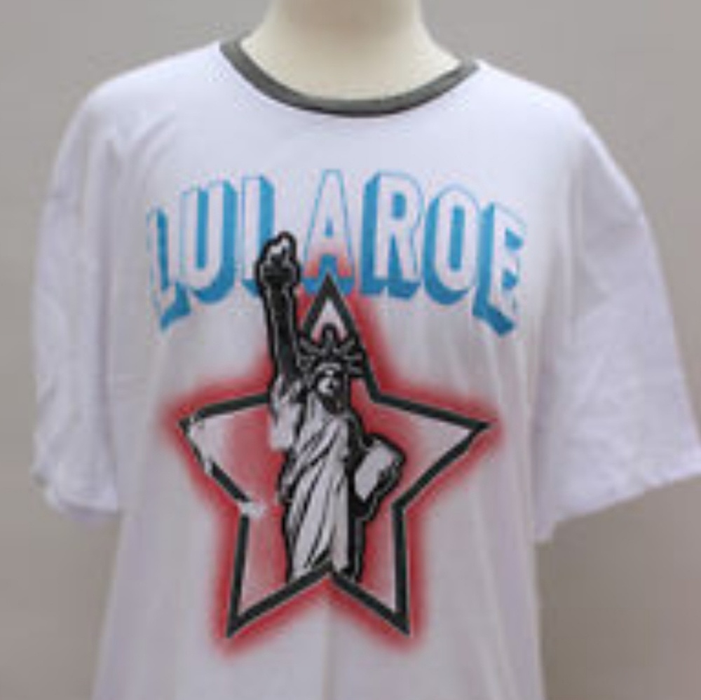 LulaRoe Medium Patrick American Dreams Collection